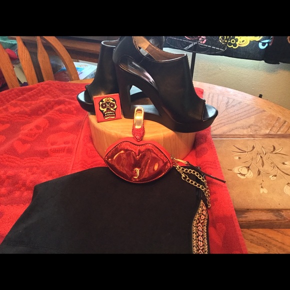 Carlos SANTANA Latino Summer Splash Purse,Shoe n + - Picture 3 of 8